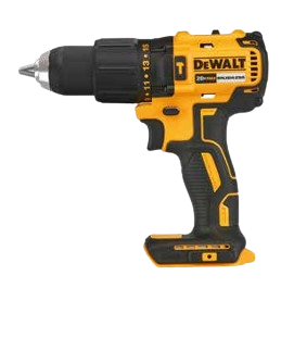 PARAFUSADEIRA/FURADEIRA DE IMPACTO 1/2” (13 mm) 20V MAX* LI-ION BRUSHLESS 2 BATERIAS 2AH CARREGADOR BIVOLT E MALETA — DeWalt