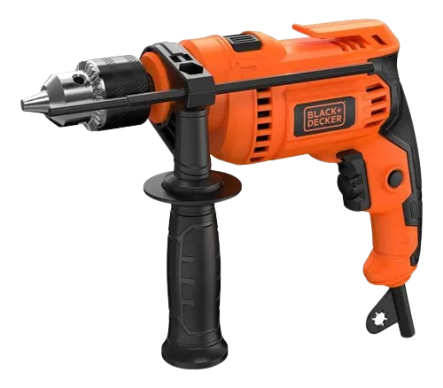 Furadeira De Impacto 1/2 , 650 W, 127 V, Bed713650-br Black — Black + Decker